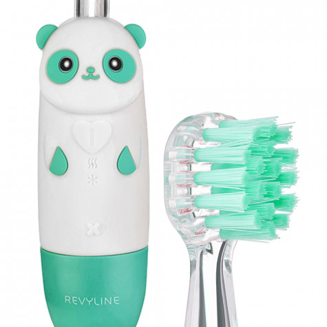 Электрическая звуковая зубная щетка Revyline RL 025 Panda, зеленая