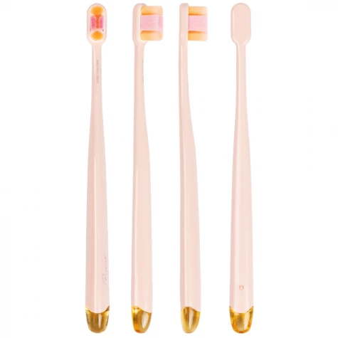 Набор зубных щеток Revyline Perfect 10000 DUO, Peach + Light Blue